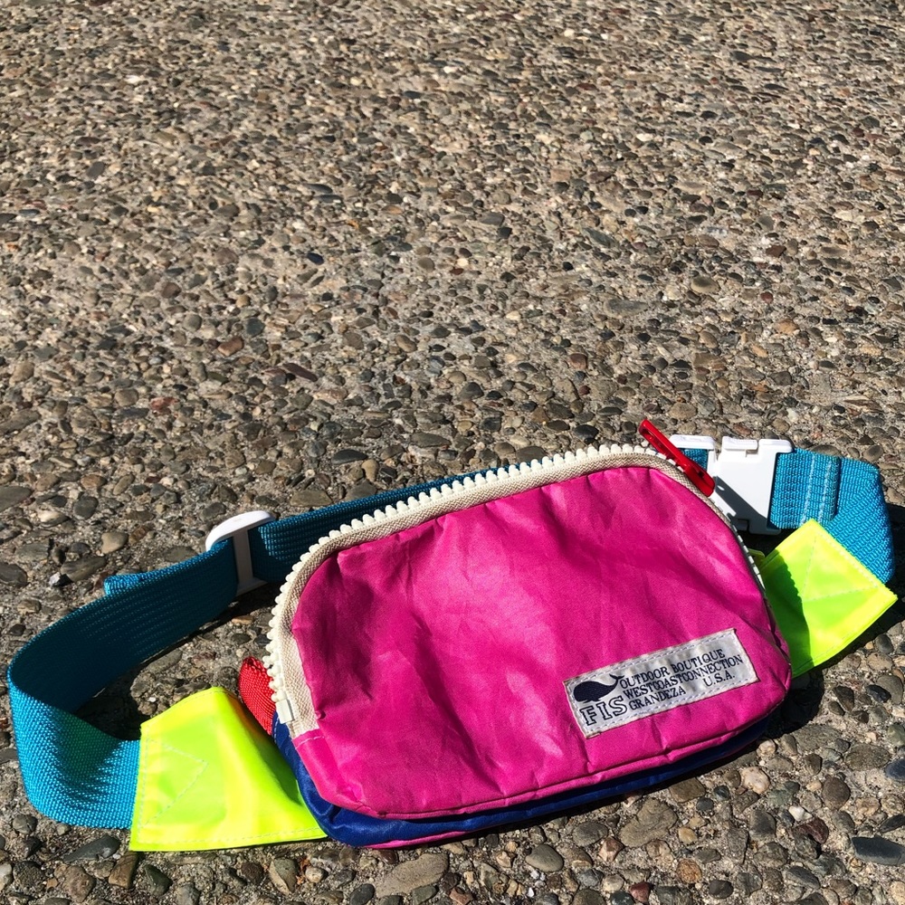 “Vintage” Neon Fanny Pack